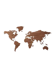 Design Wandobjekt „Wooden World Map“ Wooden Amsterdam