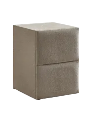 Premium Boxspringbett „Wind“ inkl. Matratze & Topper Beige  160 x 200 cm SCANDIBEDDING