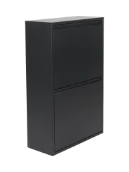Design Abfalleimer & Abfalltrenner „Gigi“, Schwarz Spinder Design