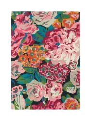 Designer Teppich „Rose & Peony“ - handgetuftet, aus 100% reiner Schurwolle Sanderson