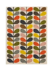 Designer Teppich „Classic Multi Stem“ - handgetuftet, aus 100% reiner Schurwolle ORLA KIELY