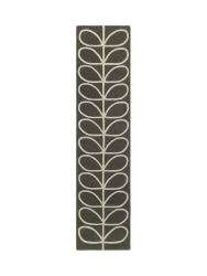 Designer Fußläufer „Linear Stem Slate“ handgetuftet, aus 100% reiner Schurwolle ORLA KIELY