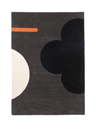 Designer Teppich „Geo Flower“ - handgetuftet, aus 100% reiner Schurwolle ORLA KIELY