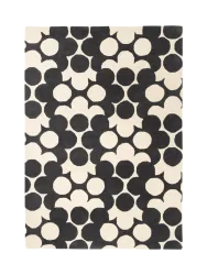 Designer Teppich „Puzzle Flower“ - handgetuftet, aus 100% reiner Schurwolle ORLA KIELY
