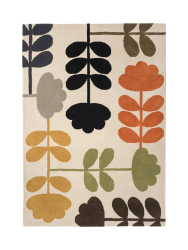 Designer Teppich „Cut Stem Multi“ - handgetuftet, aus 100% reiner Schurwolle ORLA KIELY