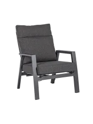 Hochwertiger, verstellbarer Outdoor Loungesessel „Kledi“ Bizzotto