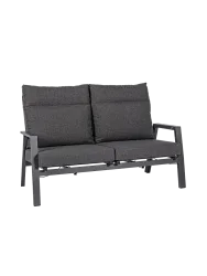 Hochwertiges, verstellbares 2-Sitzer Outdoor Sofa „Kledi“ Bizzotto