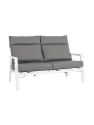 Hochwertiges, verstellbares 2-Sitzer Outdoor Sofa „Kledi“ Bizzotto