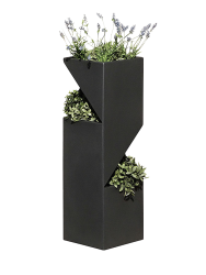 Blumentopf Planttower Graphit 100 cm rephorm