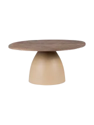 Asymmetrischer, massiver Design Couchtisch „Stanley“ Bizzotto