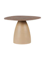Asymmetrischer, massiver Design Couchtisch „Stanley“ Bizzotto