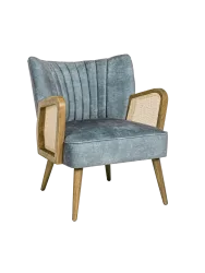 Massiver Retro Design Sessel „Virna“ Bizzotto