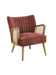 Massiver Retro Design Sessel „Virna“ Bizzotto