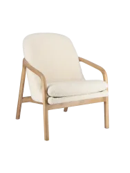 Massivholz Design Sessel „Elaide“ Bizzotto