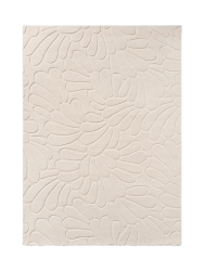 Handgetufteter Designer Wollteppich „Coleby Petals“, verschiedene Grössen LAURA ASHLEY