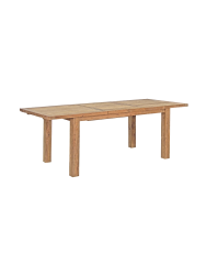 Massiver, ausziehbarer Outdoor Tisch „Bounty“ aus recyceltem Teakholz, verschiedene Grössen Bizzotto
