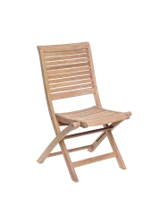 Premium Gartenstuhl „Maryland“ aus massivem Teakholz, 2er-Set Bizzotto