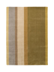 Handgetufteter Designer Wollteppich „Linear Earth“, verschiedene Grössen BRINK & CAMPMAN