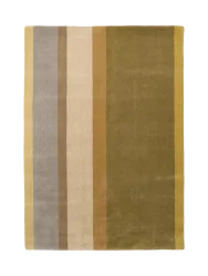 Handgetufteter Designer Wollteppich „Linear Earth“, verschiedene Grössen BRINK & CAMPMAN