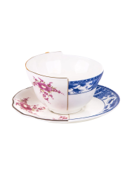 Design Tee- & Kaffee-Set „Hybrid Zenobia“ aus Porzellan Seletti