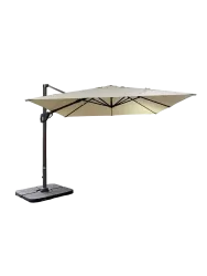 Premium 360° Ampelschirm „Sun Star“, 300 x 300 cm LLR Collection