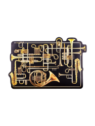 Design Tisch-Set „Toiletpaper Trumpets“ Seletti