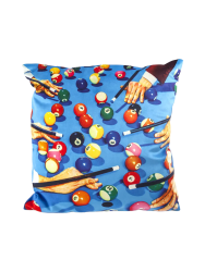 Design Kissen „Toiletpaper Snooker“ Seletti