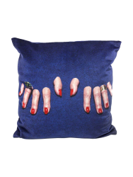 Design Kissen „Toiletpaper Fingers“ Seletti