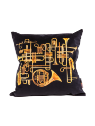 Design Kissen „Toiletpaper Trumpets“ Seletti