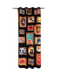 Design Duschvorhang „Toiletpaper Frames“ Seletti
