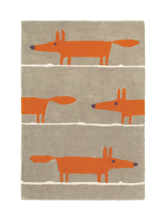 Designer Teppich „Mr. Fox“ - handgetuftet, aus 100% reiner Schurwolle SCION