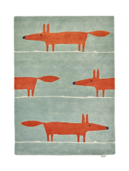 Designer Teppich „Mr. Fox“ - handgetuftet, aus 100% reiner Schurwolle SCION