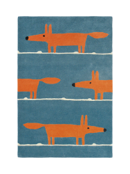 Designer Teppich „Mr. Fox“ - handgetuftet, aus 100% reiner Schurwolle SCION