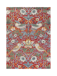 Designer Teppich „Strawberry Thief“ - handgetuftet, aus 100% reiner Schurwolle Morris & Co