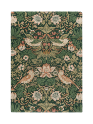 Designer Teppich „Strawberry Thief“ - handgetuftet, aus 100% reiner Schurwolle Morris & Co