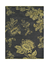 Designer Teppich „Tonquin“ Charcoal - handgetuftet, aus 79% reiner Schurwolle WEDGWOOD