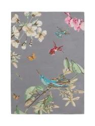 Handgetufteter Designer Wollteppich „Hummingbird“, verschiedene Grössen WEDGWOOD