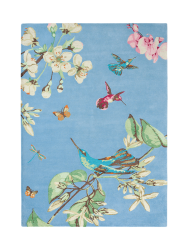 Handgetufteter Designer Wollteppich „Hummingbird“, verschiedene Grössen WEDGWOOD