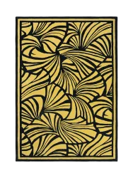 Designer Teppich „Japanese Fans“ - handgetuftet, aus 100% reiner Schurwolle Florence Broadhurst