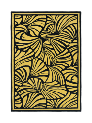 Designer Teppich „Japanese Fans“ - handgetuftet, aus 100% reiner Schurwolle Florence Broadhurst