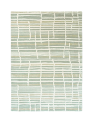 Designer Teppich „Tortoiseshell Stripe“ - handgetuftet Florence Broadhurst