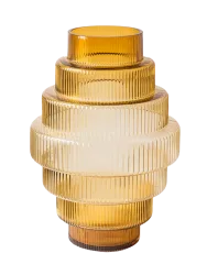 Mundgeblasene Design Bodenvase „Steps“ Pols Potten