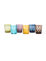 Design-Tumblerglas Set „Cuttings“ (6 Stück) Pols Potten