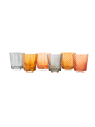 Design Tumblerglas Set „Library“ (6 Stück) Pols Potten
