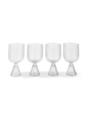 Design Weinglas Set „Rooftop“, 4er-Set Pols Potten