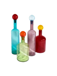 4-teiliges Set „Bubbles & Bottles“, XXL Pols Potten