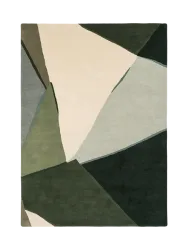 Designer Wollteppich „Sumi Reflect“ - handgetuftet Harlequin