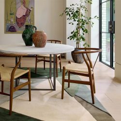 Designer Wollteppich „Sumi Reflect“ - handgetuftet Harlequin