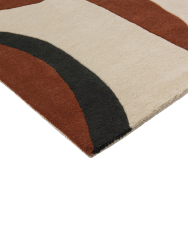 Designer Wollteppich „Torillo“ - handgetuftet Harlequin