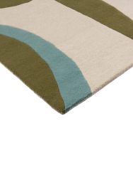 Designer Wollteppich „Torillo“ - handgetuftet Harlequin